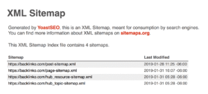 XML Sitemap